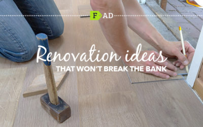 Renovation ideas that won’t break the bank