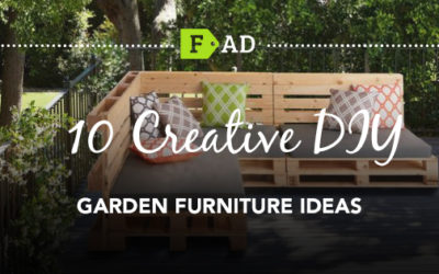 10 Creative DIY Garden Furniture Ideas