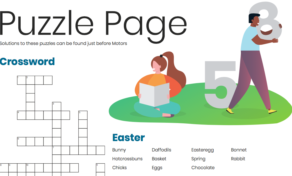 Easter Puzzle Page