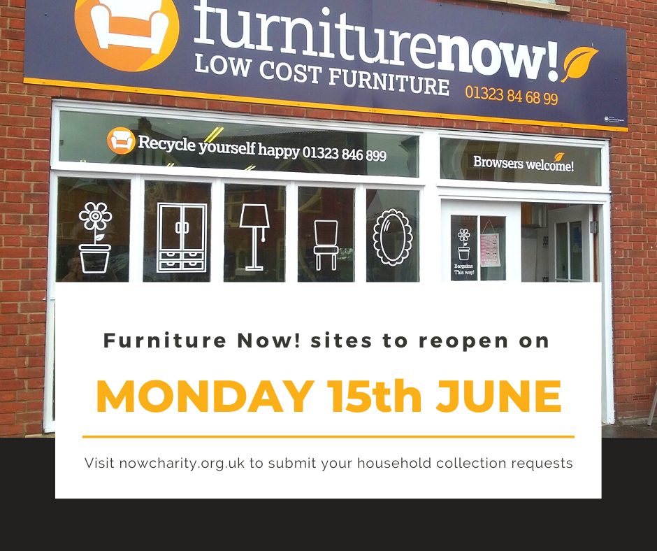 Our Charitable Partner Furniture Now Is Set To Reopen Its Doors To The Public On Monday 15th June Friday Ad Blog