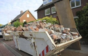 Skip for hire outside uk homes