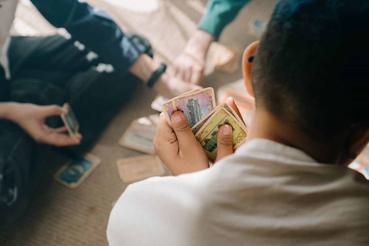 card playing