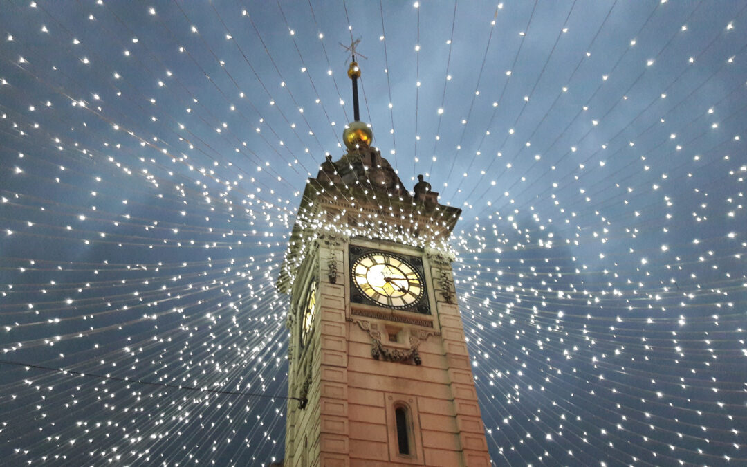 Brighton Clock Tower at Christmas
