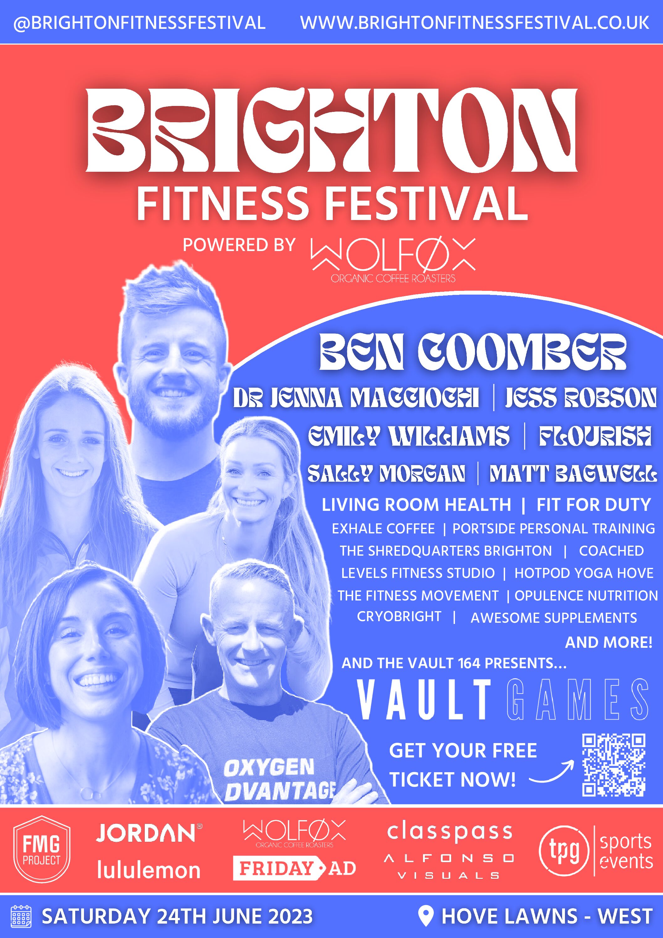 The ‘Brighton Fitness Festival’ comes to Hove Lawns this June!