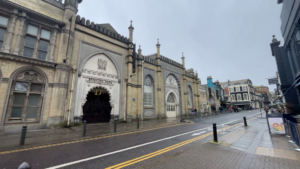 The Brighton Dome exterior from Church Street